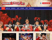 Tablet Screenshot of hamidcircus.com